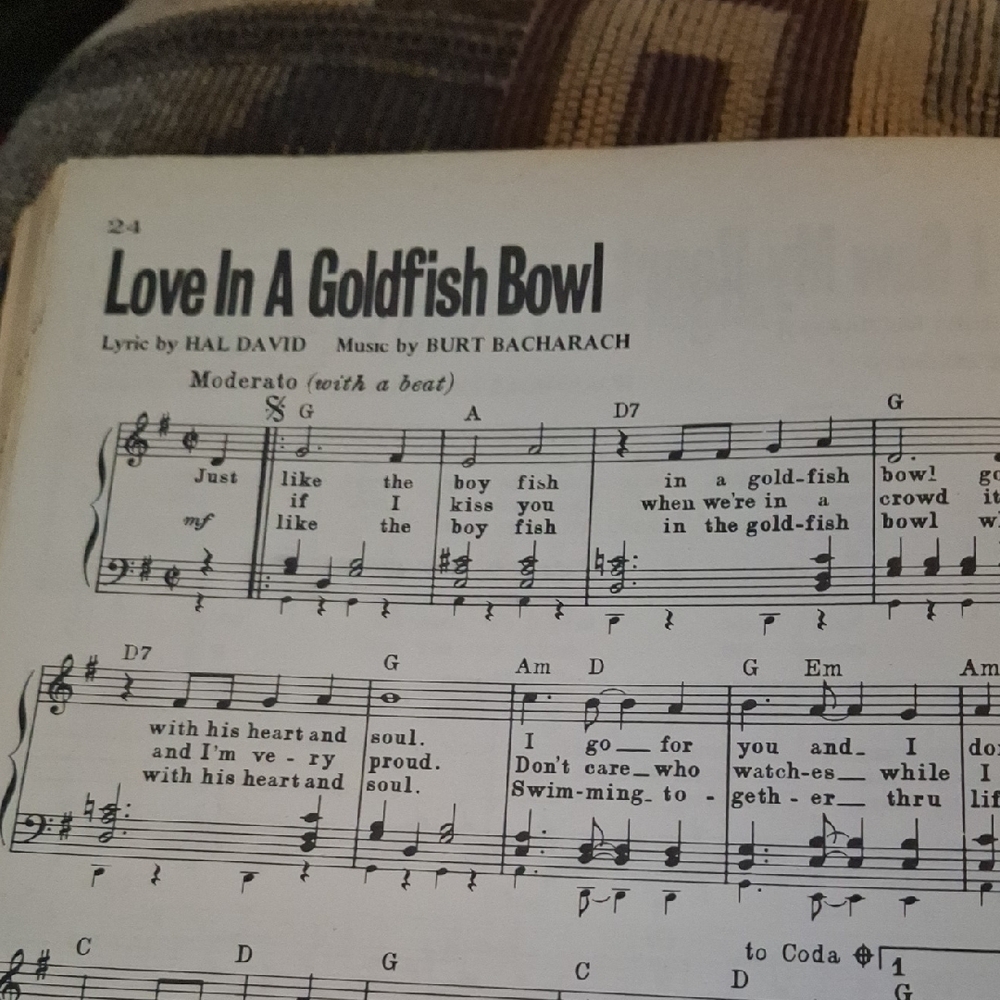 Famous Songs By Bacharach And David Vocal/Piano/Organ Songbook - Picture 9 of 9